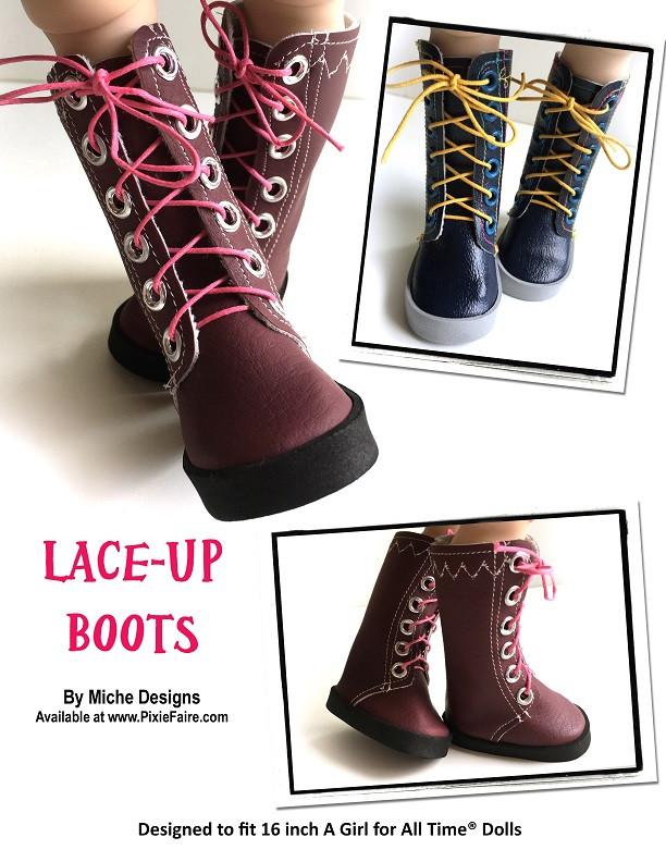 Lace up boots through time