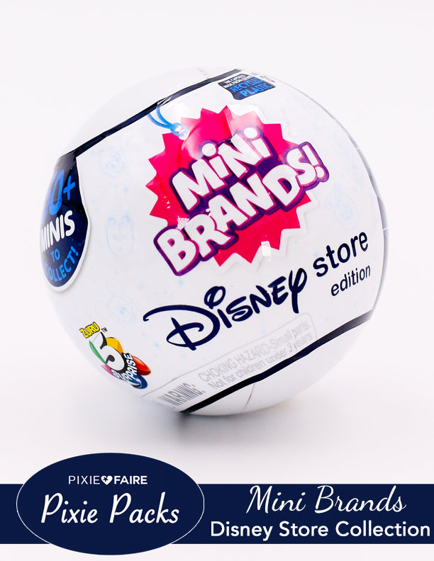 5 Surprise Mini Brands Disney Store Edition Mystery Pack - One Ball