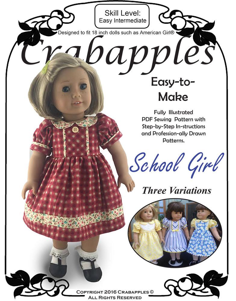 Sewing website: 18 doll clothing patterns for American Girl Dolls, free  tutorials & sewing patterns, quilts, and sewing program for kids