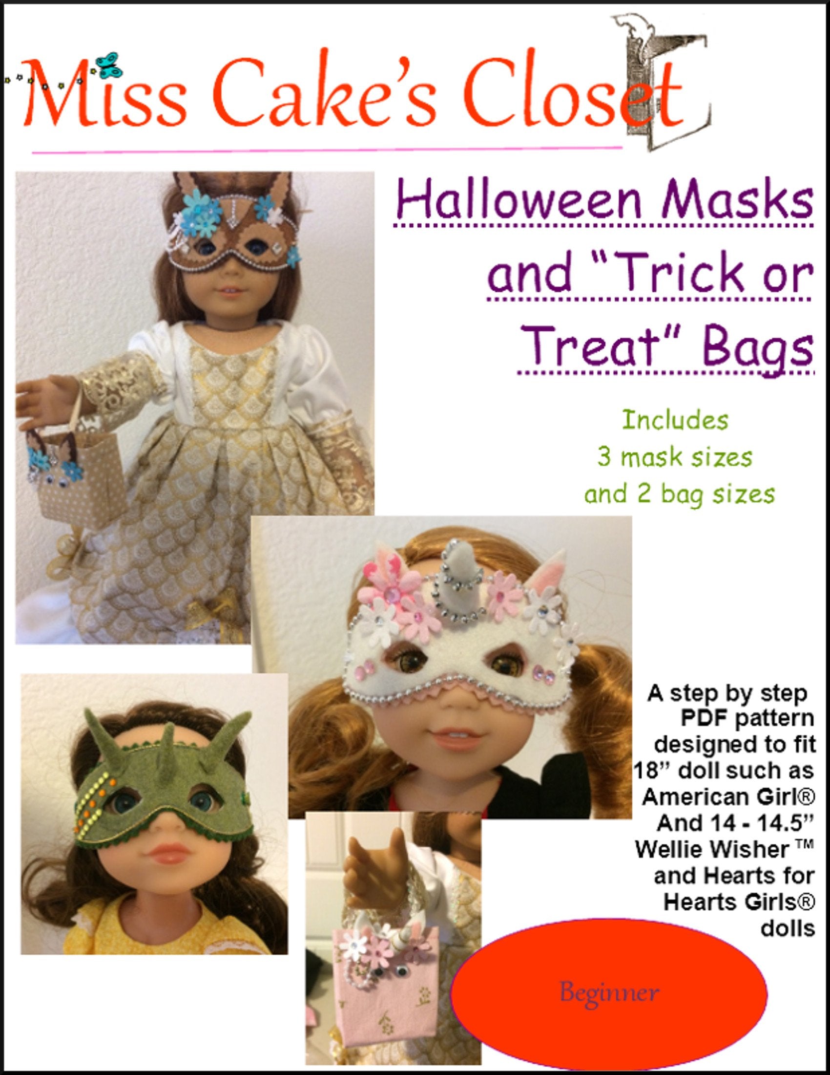 Animal Masks for Halloween - Halloween Cut Files - Designs By Miss