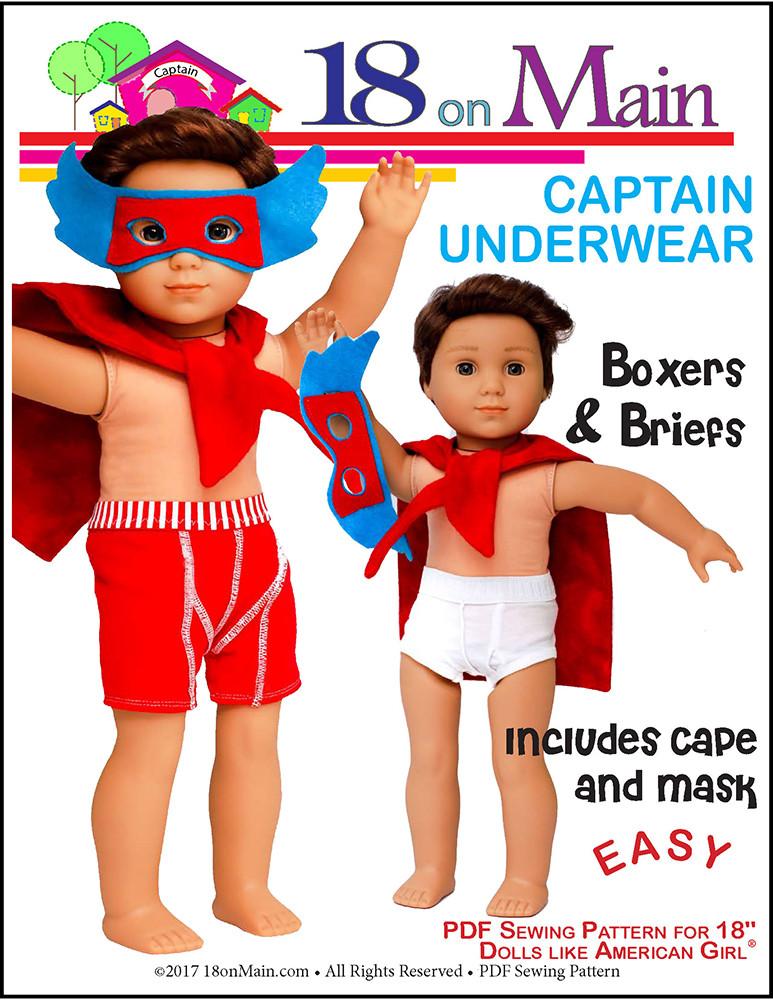 Captain Underpants Doll