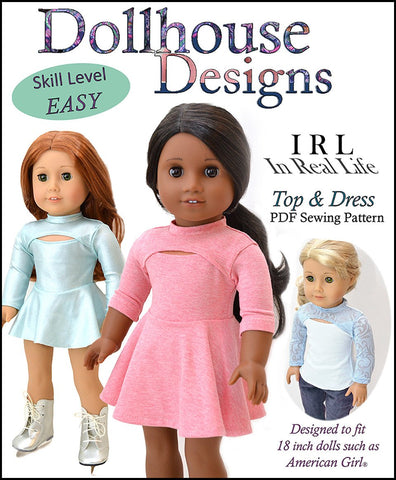 Hockey Jersey 18 Inch Doll Clothes Pattern Fits Dolls Such as 