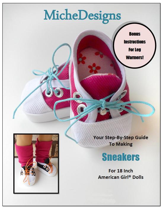 how to make american girl doll shoes