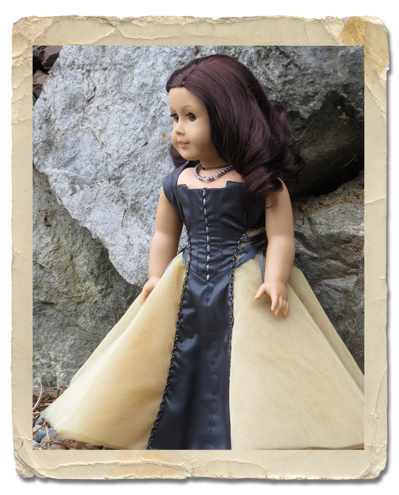 Renaissance Dress Pattern in 2 Sizes: For 18 American Girl Dolls and for  18 Slim Dolls